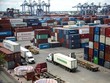 Bãi chứa container hàng hóa tại Tân Cảng Cát Lái. (Ảnh: Hồng Đạt/TTXVN)