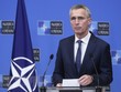 Tổng Thư ký NATO Jens Stoltenberg tại cuộc họp báo ở Brussels, Bỉ. (Ảnh: AFP/TTXVN)