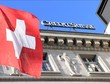 Chi nhánh ngân hàng Credit Suisse ở Lucerne, Thụy Sĩ. Ảnh: THX/TTXVN