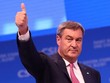 Ông Markus Söder đã được tái bầu làm Chủ tịch đảng CSU. (Nguồn: EPA).