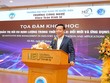 PGS.TS Bùi Huy Nhượng - Phó hiệu trưởng Đại học Kinh tế Quốc dân đánh giá cao tầm quan trọng và tính ứng dụng ngành Quản trị rủi ro định lượng.