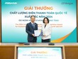 ABBANK nhận giải “Chất lượng điện Thanh toán quốc tế xuất sắc 2024” từ JP Morgan với thành tích tỉ lệ điện thanh toán quốc tế đạt chuẩn năm 2024 lên tới 98%.