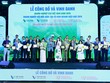 Các doanh nghiệp được trao giải tại sự kiện. Ảnh: Chí Cường.