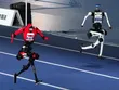 Các robot thi tài tại Đại hội Robot hình người thế giới.