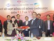 Ngày 11/3/2014, VVF đã ký Hợp đồng trở thành cổ đông chiến lược của F.I.T