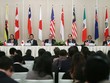 Đại diện 12 nước tham gia đàm phán TPP. (Nguồn: EPA)