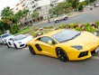 Cặp đôi Aventador tại Sài Gòn.