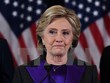 Bà Hillary Clinton trong bài phát biểu sau khi kết quả bầu cử Tổng thống được công bố ở New York, ngày 9/11. (Nguồn: AFP/TTXVN)