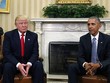 Tổng thống đắc cử Mỹ Donald Trump và Tổng thống Mỹ Obama tại Nhà Trắng. Ảnh: Reuters.