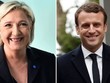 Bà Marine Le Pen và ông Emmanuel Macron. Ảnh:BBC