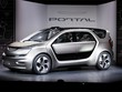 Fiat Chrysler Portal concept ra mắt tại CES 2017 với thiết kế 6 chỗ, động cơ điện và một loạt cảm biến cho phép được xếp vào dòng xe bán tự động. Ảnh:PRNews.