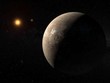 Mô phỏng Proxima b quay quanh ngôi sao Proxima Centauri. Ảnh:Kornmesser.