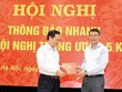 Thống đốc Lê Minh Hưng trao quyết định bổ nhiệm lại cho Phó Thống đốc Đào Minh Tú