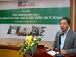 Ông Lê Trọng Minh, Tổng Biên tập Báo Đầu tư phát biểu khai mạc buổi Tọa đàm