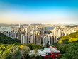 Một góc Hong Kong nhìn từ khu The Peak, là nơi ở của giới siêu giàu.Ảnh: Pixabay