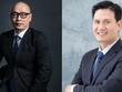 Ông Trần Trí Gia Nguyễn (trái), cựu Phó tổng giám đốc của Hòa Bình và ông Phạm Quân Lực (phải) vừa được bổ nhiệm làm Phó tổng giám đốc Coteccons