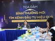 Ông Lê Trọng Minh, Tổng Biên tập Báo Đầu tư điều hành buổi Tọa đàm. Ảnh: Dũng Minh.