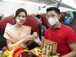 Cùng Hoa hậu Đỗ Thị Hà đón ngày 20/10 đặc biệt trên tàu bay Vietjet