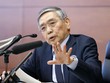 Ông Haruhiko Kuroda, Thống đốc Ngân hàng trung ương Nhật Bản.