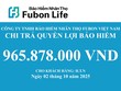 Fubon Life Việt Nam chi trả gần 1 tỷ đồng quyền lợi bảo hiểm nhân thọ cho trường hợp khách hàng tử vong tại Hà Nội 
