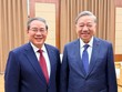 Tổng Bí thư Tô Lâm gặp Thủ tướng Quốc vụ viện Trung Quốc Lý Cường tại Triều Tiên
