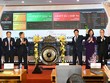 Lễ đánh cồng khai trương phiên giao dịch chứng khoán đầu năm 2026 được tổ chức tại Sở Giao dịch Chứng khoán Hà Nội