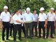 Lãnh đạo UBND tỉnh Quảng Ngãi vừa kiểm tra dự án Nhà máy điện mặt trời Đăk Rơ Sa.