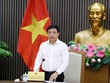 Phó Thủ tướng Nguyễn Văn Thắng chủ trì cuộc họp về phương án chấm điểm KPI các bộ, ngành, địa phương về thực hiện giải ngân vốn đầu tư công - Ảnh: VGP.