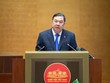 Phó Thủ tướng Thường trực Chính phủ Phạm Gia Túc đã trình bày những nội dung trọng tâm, cốt lõi của Nghị quyết số 10-NQ/TW của Bộ Chính trị về phát triển kinh tế có vốn đầu tư nước ngoài - Ảnh: VGP/Nhật Bắc