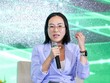 Bà Trịnh Quỳnh Giao, Tổng giám đốc Công ty cổ phần Quỹ đầu tư PV (PVI AM) chia sẻ tại Hội thảo. Ảnh: Dũng Minh