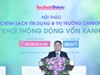 Phó Thống đốc Ngân hàng Nhà nước Việt Nam Nguyễn Ngọc Cảnh phát biểu tại Hội thảo. Ảnh: Dũng Minh