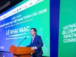 Ông Lưu Trung Thái, Chủ tịch HĐQT MB phát biểu tại Lễ khai mạc Diễn đàn Đổi mới sáng tạo Việt Nam toàn cầu 2026 (VGIC 2026). 