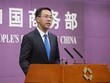 Ông Gao Feng, Phát ngôn viên của Bộ Thương mại Trung Quốc. 