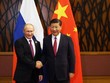 Tổng thống Nga Vladimir Putin và Chủ tịch Trung Quốc Tập Cận Bình. Ảnh: AFP.