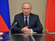 Tổng thống Nga Vladimir Putin gửi thông điệp đến người dân hôm 25/3. Ảnh: TASS.