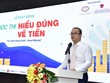 PGS.TS Nguyễn Trúc Lê, Hiệu trưởng trường ĐHKT, ĐHQG phát biểu khai mạc