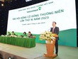 Ông Phạm Quang Dũng, Chủ tịch Ngân hàng TMCP Ngoại thương Việt Nam (Vietcombank - Mã: VCB) phát biểu tại ĐHCĐ