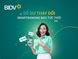 Nhận biến động số dư với mức phí 0 đồng tại BIDV 
