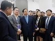 Thủ tướng Phạm Minh Chính và quan khách tham quan Trạm tương tác Đổi mới sáng tạo