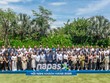 Ban lãnh đạo NAPAS và đại diện của hơn 40 đơn vị Trung gian thanh toán tham dự Hội nghị Khách hàng NAPAS 2025
