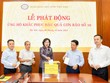 Thống đốc Nguyễn Thị Hồng, các Phó Thống đốc, đại diện Lãnh đạo các Vụ, Cục, đơn vị, đơn vị sự nghiệp tại Hà Nội đã tham dự Lễ Phát động.