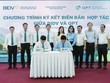 Đại diện Lãnh đạo QPT và BIDV ký kết Biên bản hợp tác