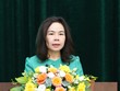 Bà Hà Thu Giang, Vụ trưởng Vụ Tín dụng các ngành kinh tế, Ngân hàng Nhà nước.