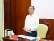 Ông Nguyễn Xuân Bắc, Phó vụ trưởng Vụ Tín dụng các ngành kinh tế, Ngân hàng Nhà nước chia sẻ thông tin tại Họp báo
