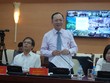 Ông Đào Minh Tú, Phó Chủ tịch kiêm Tổng Thư ký Hiệp hội Ngân hàng Việt Nam (VNBA) phát biểu tại Hội nghị