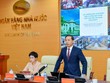 Thống đốc Ngân hàng Nhà nước Phạm Đức Ấn phát biểu kết luận Hội nghị