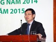 Ông Nguyễn Quang Hiện – Chủ tịch HĐQT MIC đánh giá tổng kết hoạt động 2014 và phương hướng 2015