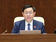 Chủ tịch Quốc hội đề nghị Bộ trưởng Tài chính quan tâm, thể hiện quan điểm, nguyên tắc của mình về giá xăng dầu.