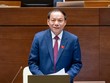 Bộ trưởng Bộ Văn hoá, Thể thao và Du lịch Nguyễn Văn Hùng trả lời chất vấn sáng 6/6.