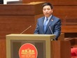 Phó Thủ tướng Chính phủ Nguyễn Văn Thắng trình bày trước Quốc hội chiều 9/4